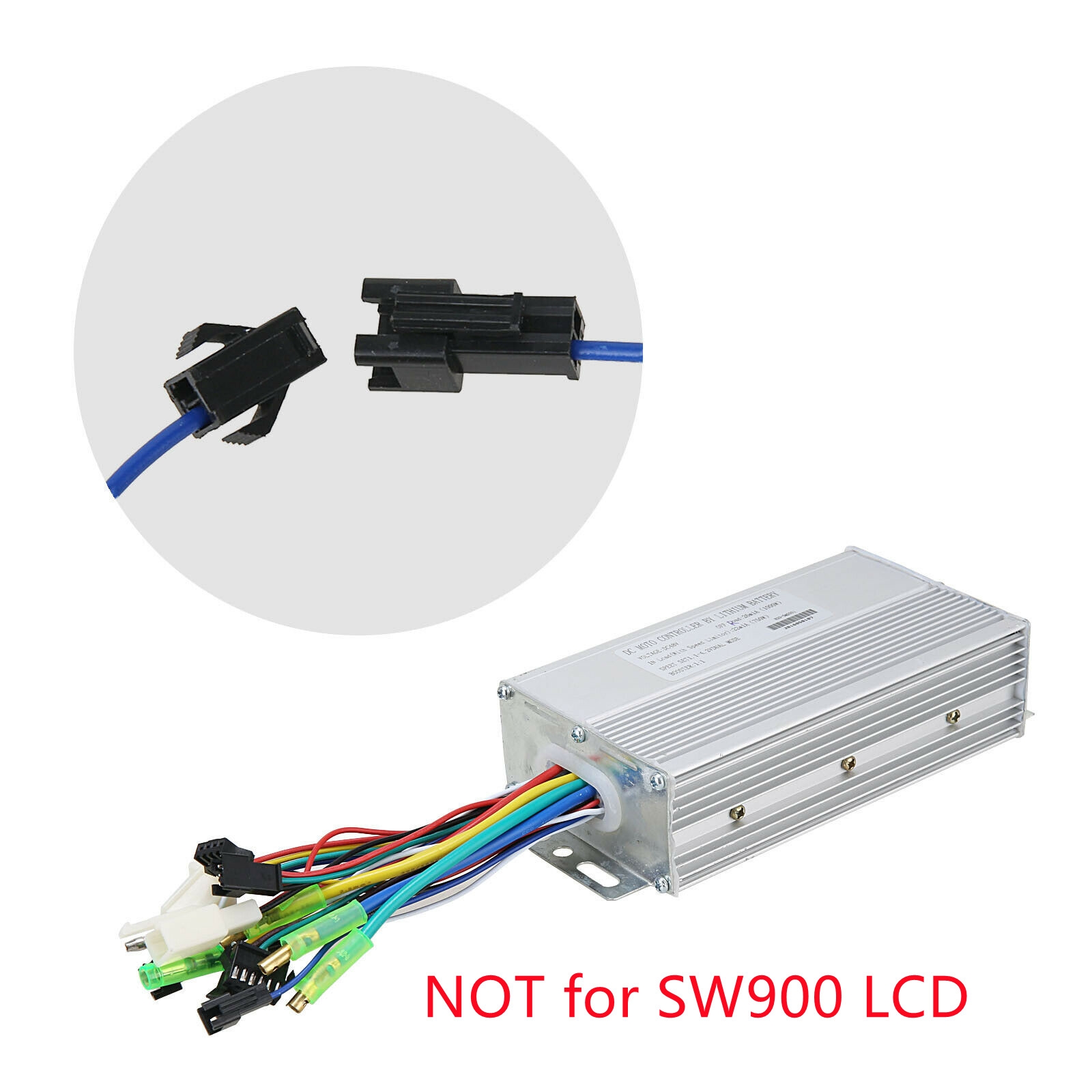 Voilamart 48V 1000W Electric Bicycle Controller Kit Ebike Conversion Accessories without the wire for connecting the LCD display