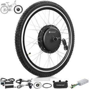 Voilamart 26" Electric Bike Conversion Kit 48V 1000W Front Wheel UK-Type( 250w / 1000w)